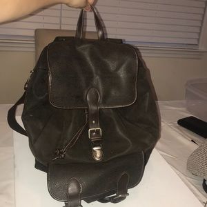 Leather Backpack from Gap